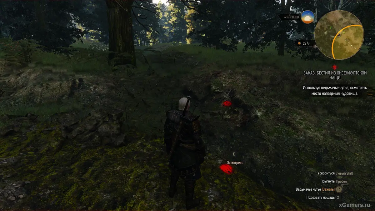 The Witcher 3 - à la recherche de la tanière de la Bête d'Oxenfurt
