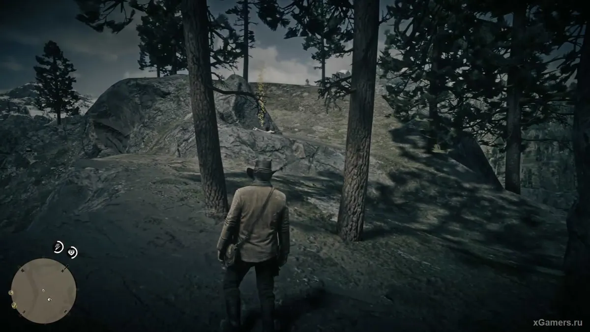 Le 14e os se trouve à l'ouest d'Annesburg, le fragment repose sur le sommet plat d'une petite colline.