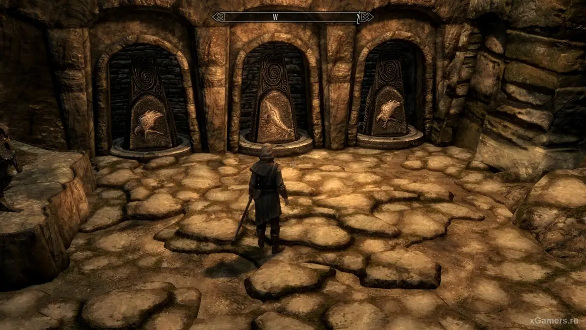 Comment activer les colonnes au Tertre des chutes tourmentées dans Skyrim