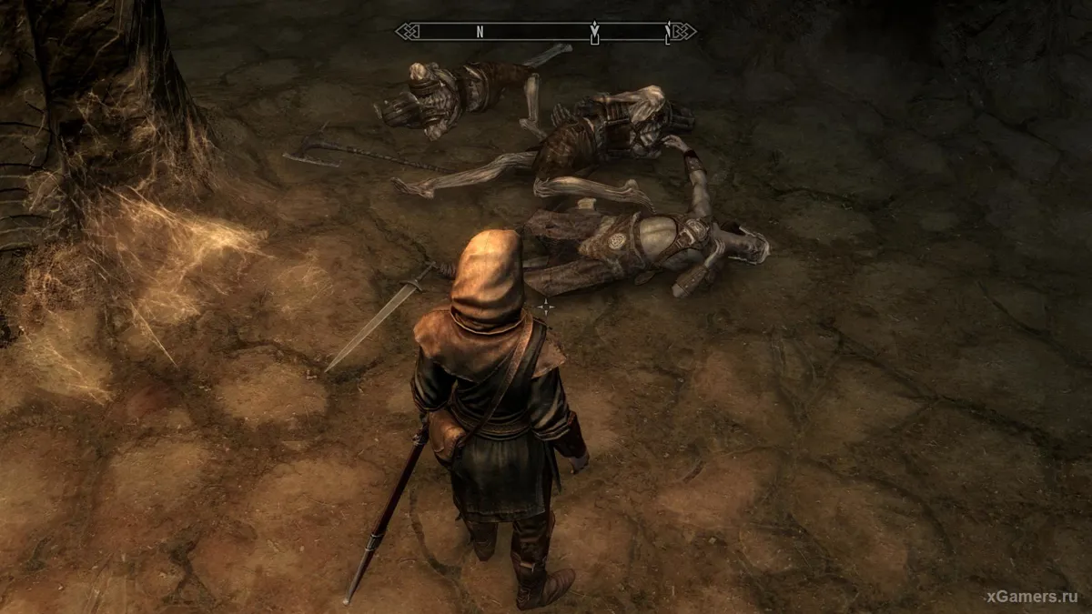 Skyrim Tertre des chutes tourmentées - griffe d'or