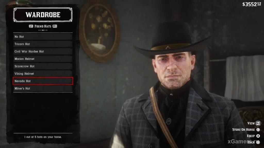 Chapeau Nevada - le chapeau le plus rare du jeu
