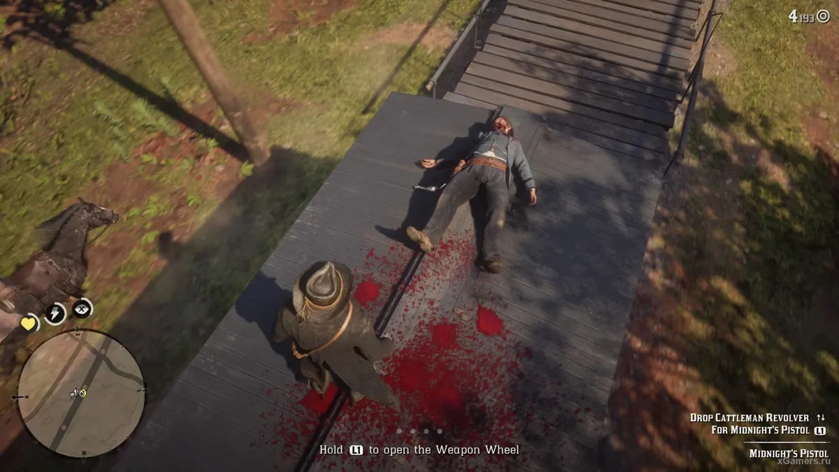 Le tireur légendaire Midnight dans le jeu RDR 2