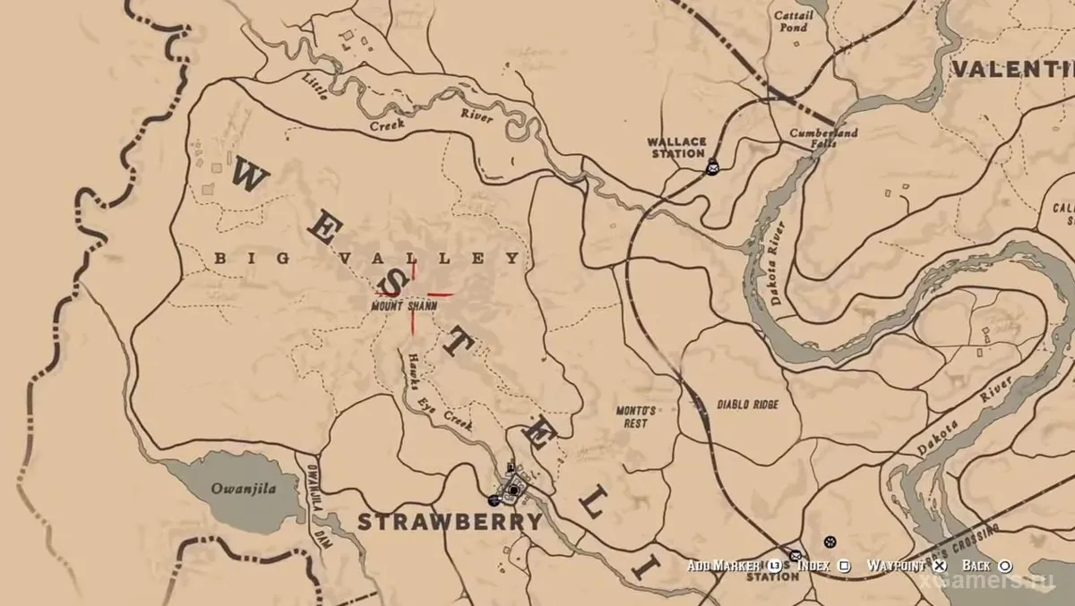 Emplacement de la seconde soucoupe volante dans RDR2