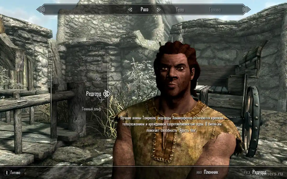 Race - Les Rougegardes peuvent devenir guerrier, mage, ou combiner les deux - Skyrim