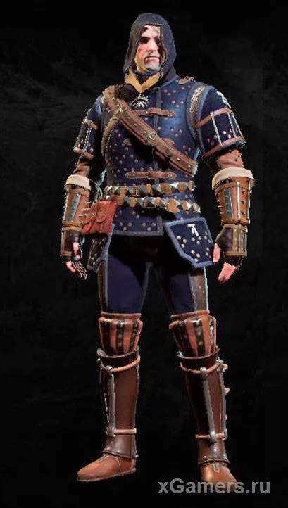Armure de grand maître de l'école du Chat, vue de face