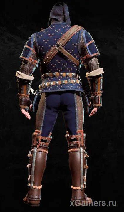 Armure de grand maître de l'école du Chat, pantalon et bottes