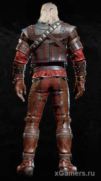 Armure de maître de l'école du Loup - pantalon et bottes