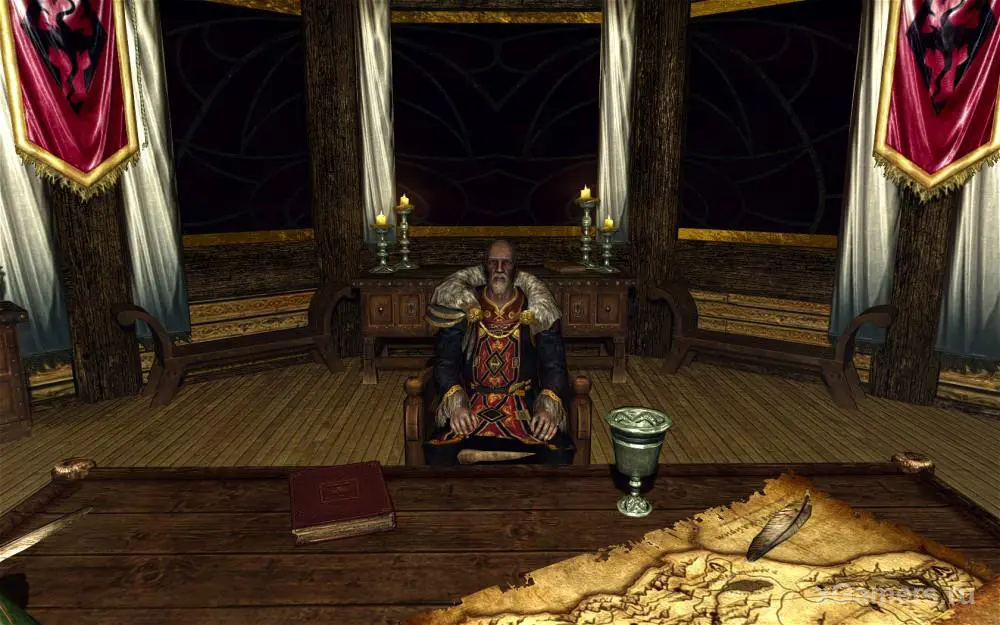 L'empereur de la Confrérie Noire dans Skyrim