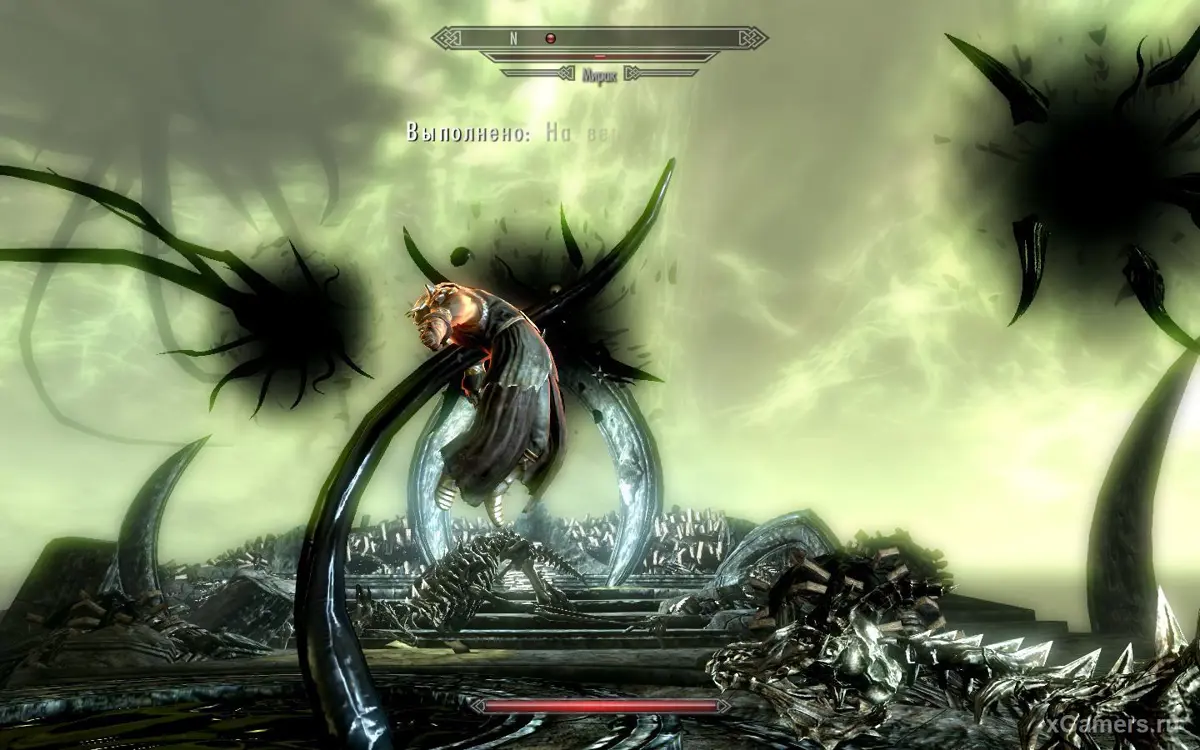 Mort de Miraak - victoire du Dovahkiin