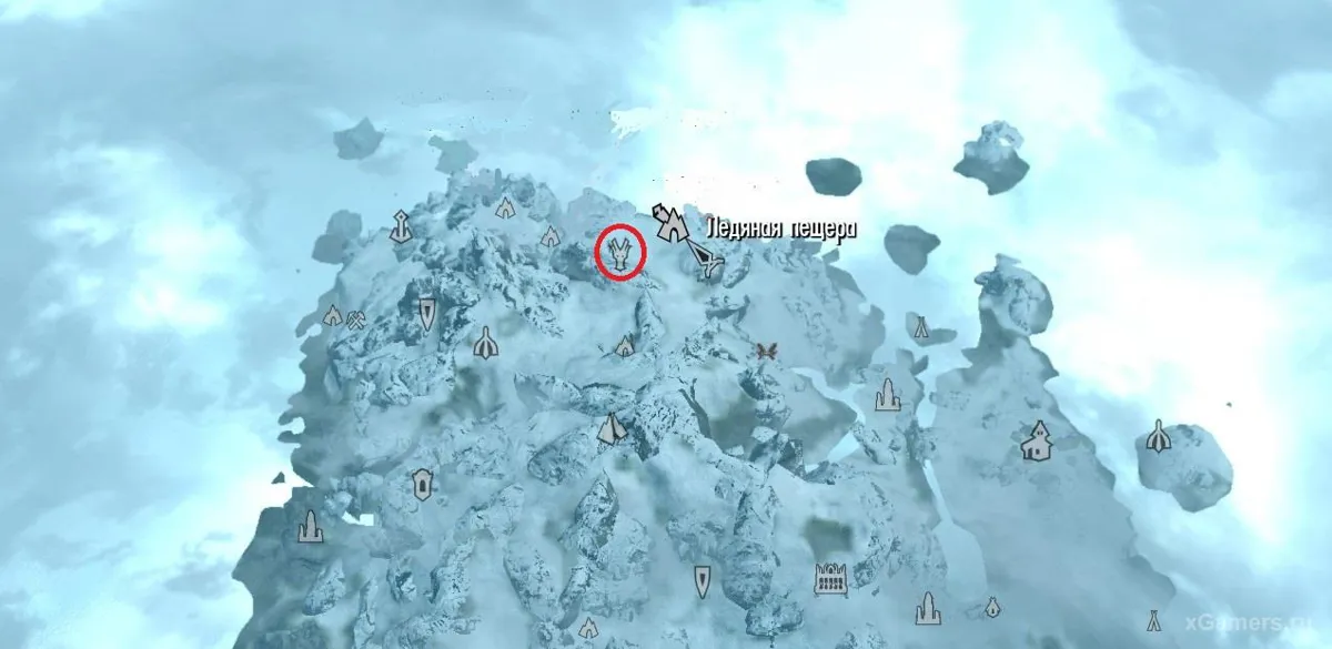Mur de Soumission de la Volonté dans le jeu Skyrim