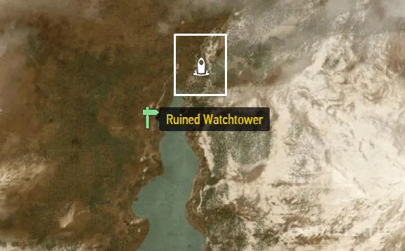 Emplacement sur la carte - Kaer Morhen