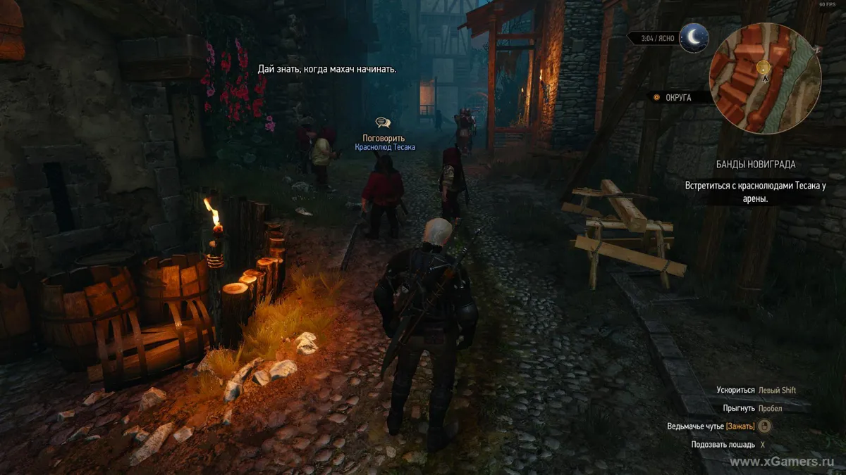 Gangs de Novigrad - nettoyage de l'arène