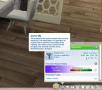 Spécialiste médical - Les Sims 4