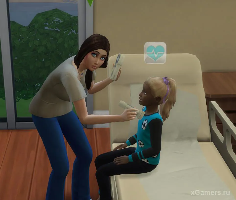Scanner le corps du patient - Les Sims 4