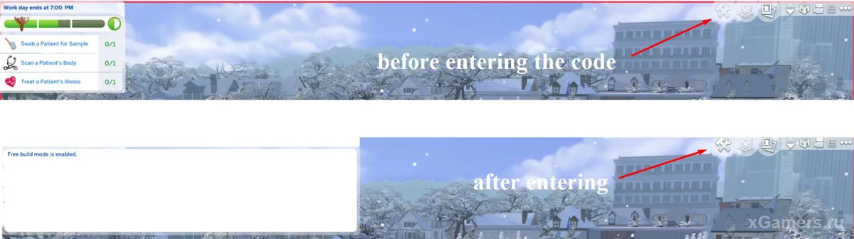 Codes de triche pour modifier les lieux dans Les Sims 4