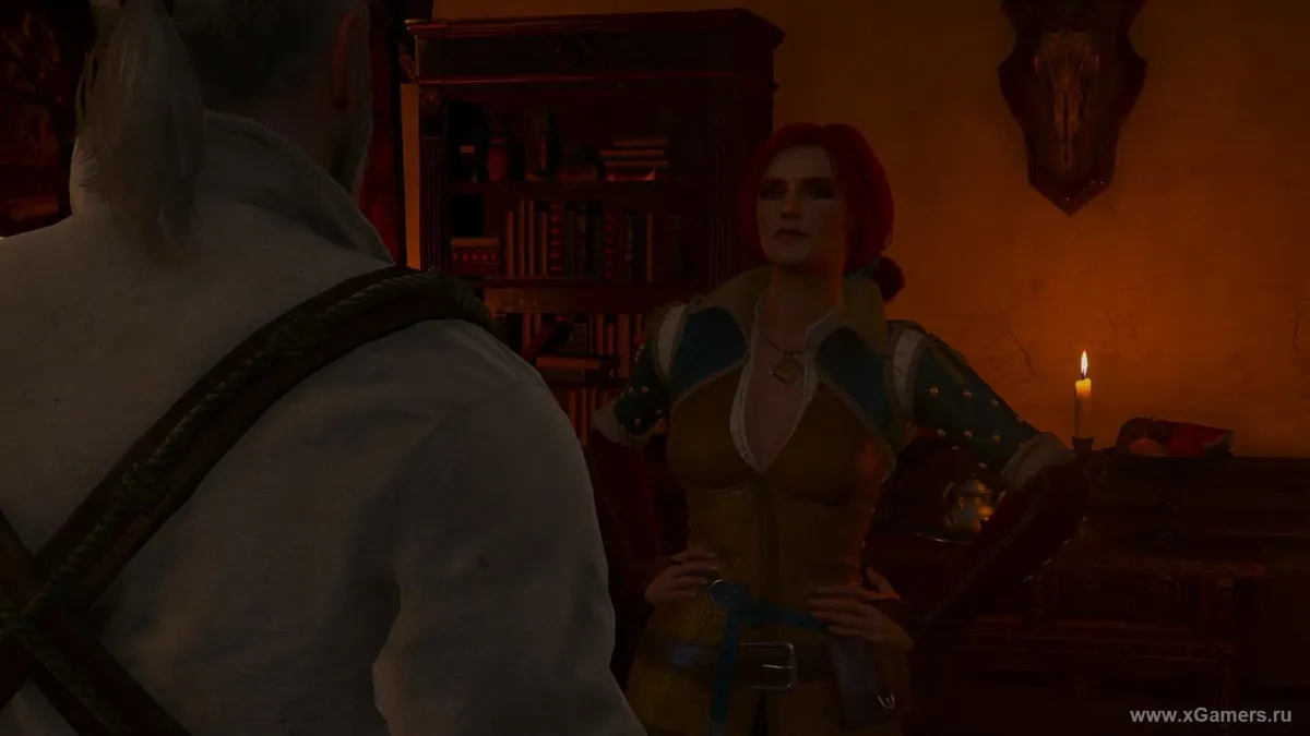 Triss au manoir de Corvo Bianco