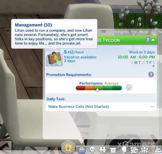 Magnat des affaires - Les Sims 4