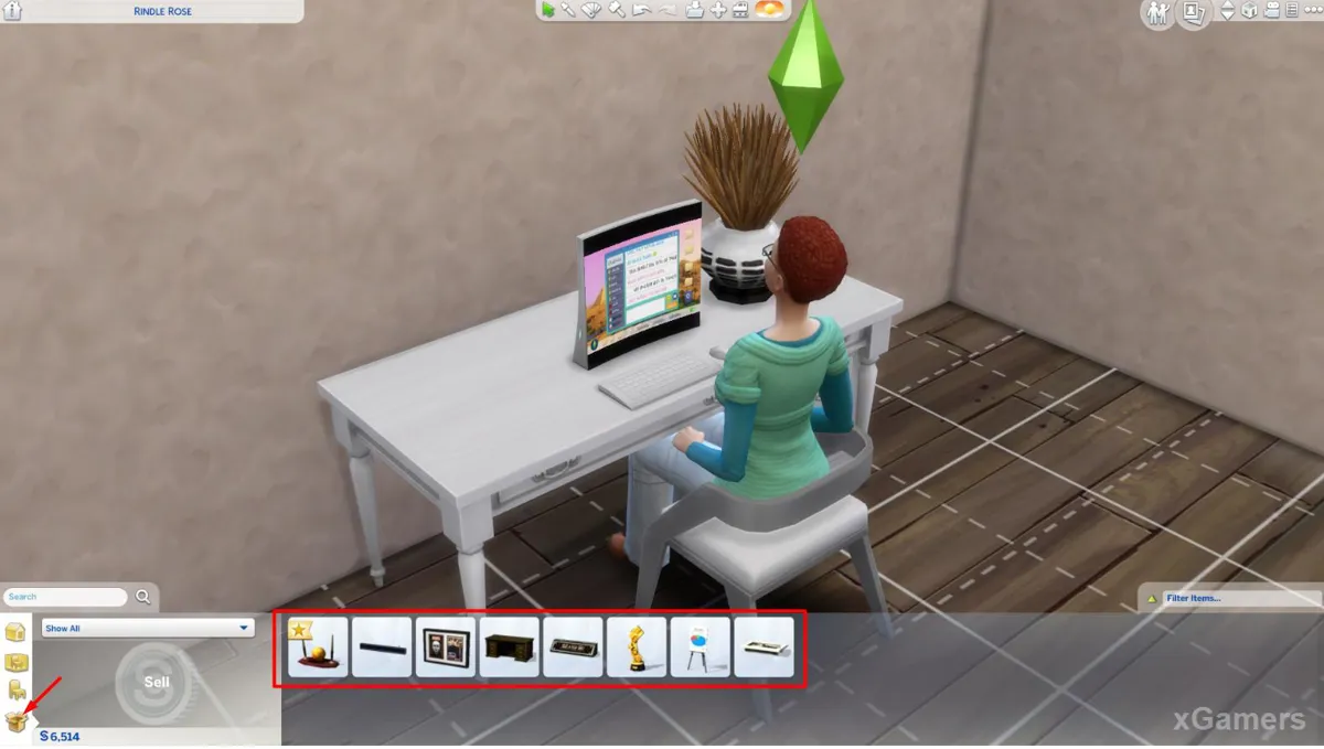 Le processus de travail - Les Sims 4