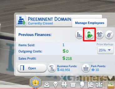 Gérer les employés dans le magasin