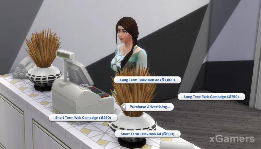 Fonctionnement du magasin dans The Sims 4 : Carrière Commerce : Mon magasin
