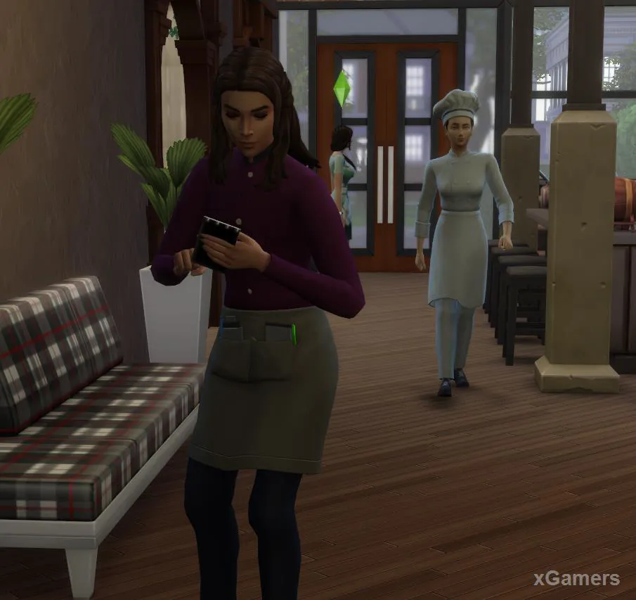 La vie du restaurant dans Les Sims 4