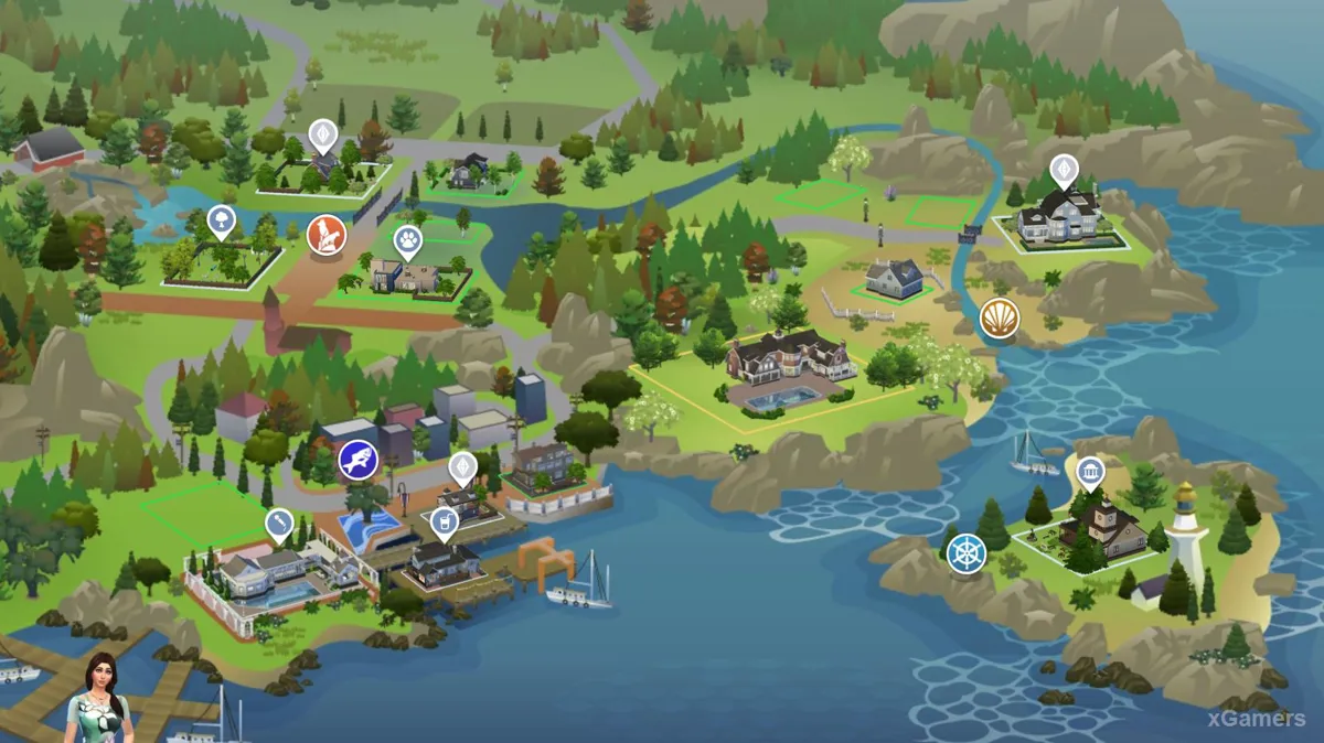 Cette ville compte de nombreux terrains constructibles, dont la clinique vétérinaire déjà prête : Brindleton Pawspital
