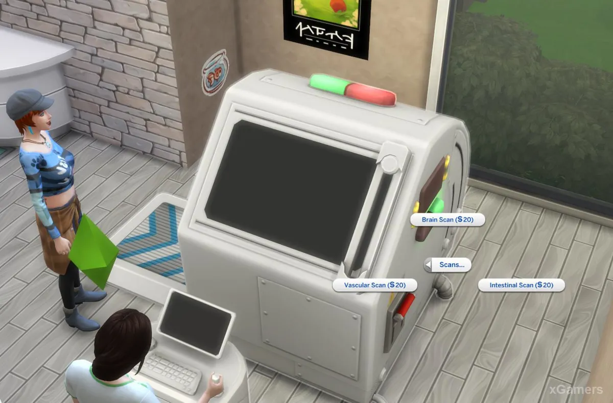 Types de diagnostics pour les animaux - Clinique vétérinaire Sims 4