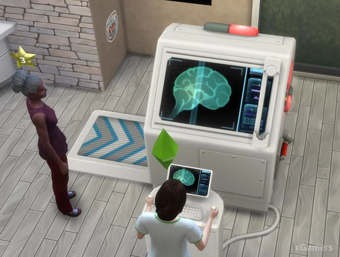 Types de diagnostics : scanner cérébral