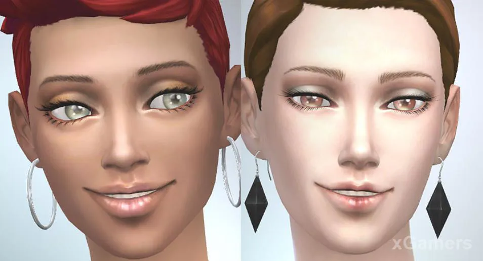 Les Sims 4 : éditeur de cils