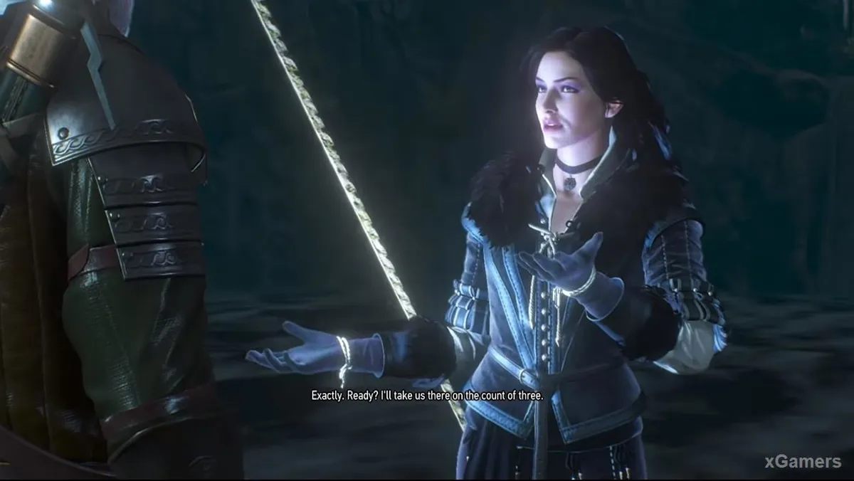 Grâce à l'épave, Yennefer retrouve la seconde partie du sceau