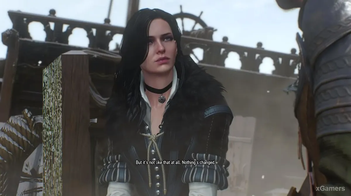 Yennefer avoue que ses sentiments pour Geralt n'ont pas changé