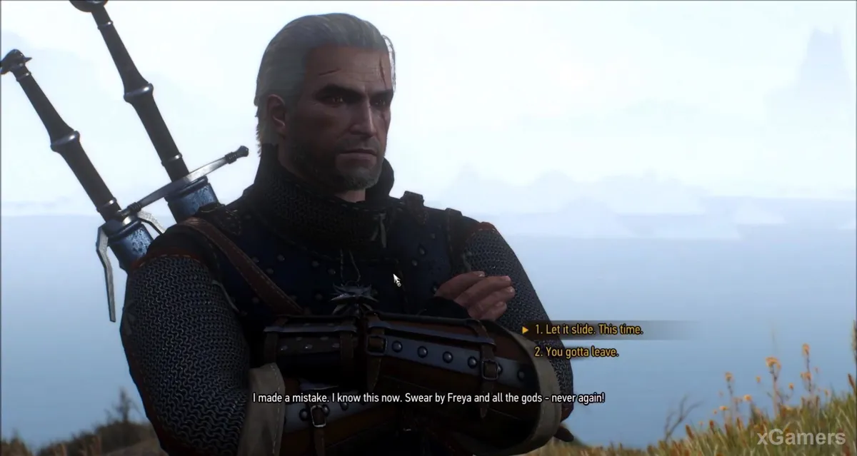 Geralt et Mikkjal : le choix et ses conséquences