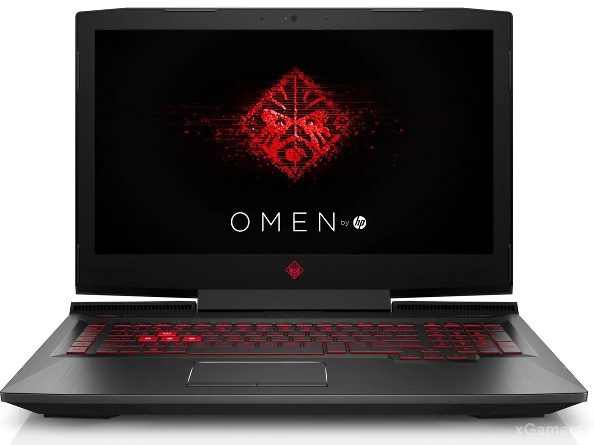PC portable gaming HP OMEN 17-AN012DX 17.3 pouces, Intel i7-7700HQ Quad-Core 2.80GHz, AMD Radeon RX580 8GB, 12GB DDR4, 1TB SATA