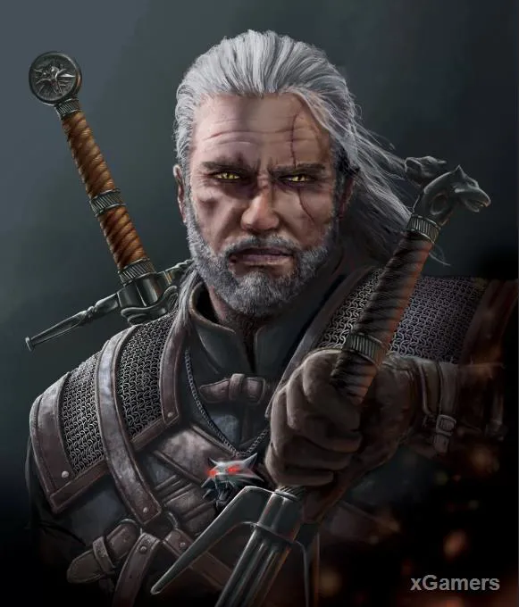 Witcher 3 Geralt : les cicatrices du Sorceleur