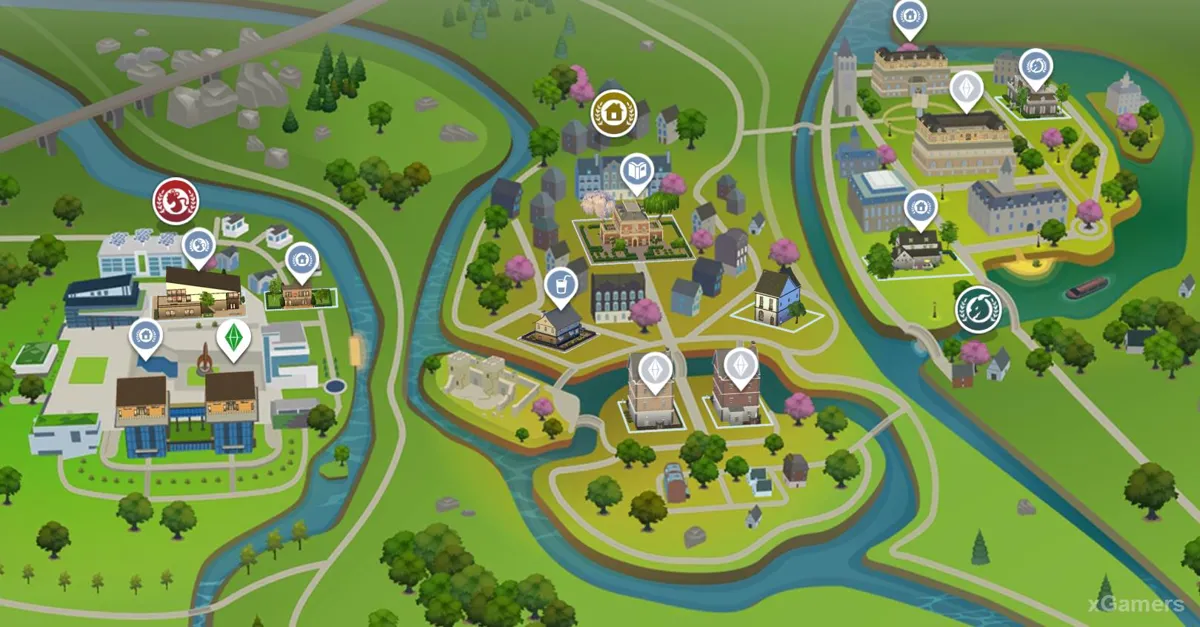 La ville comprend plusieurs terrains où se trouvent les universités et leurs infrastructures