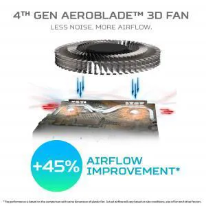 Acer Predator Helios 300 - ventilateur AeroBlade 3D 4e génération