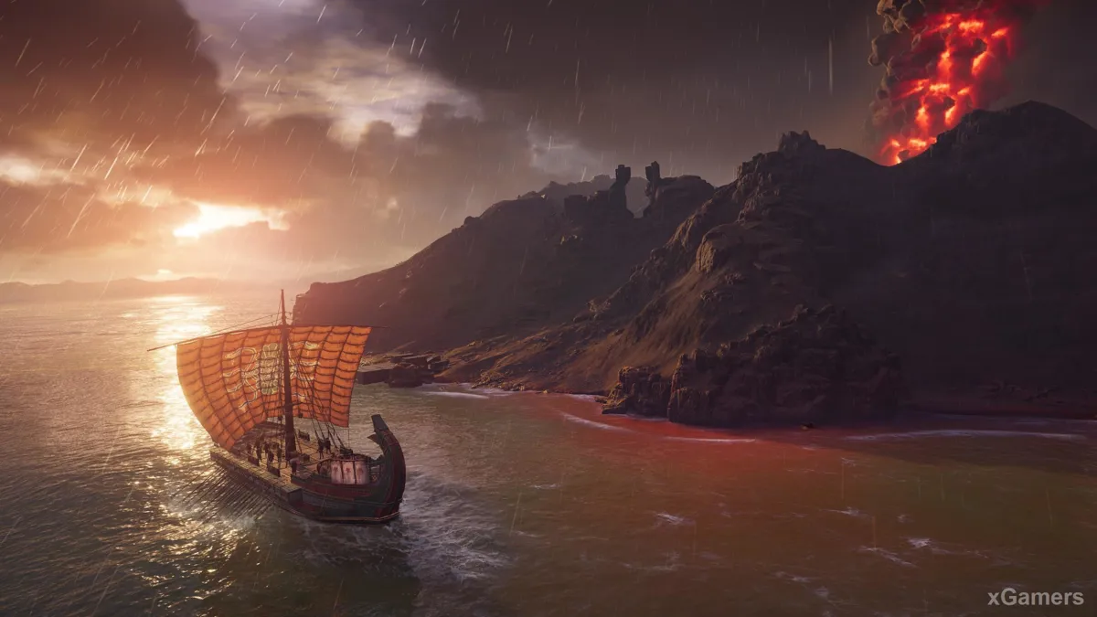 Éruption volcanique - Assassin's Creed Odyssey