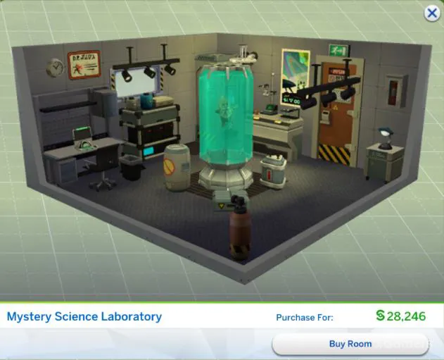 Les Sims 4 : Au Travail – le laboratoire scientifique mystérieux