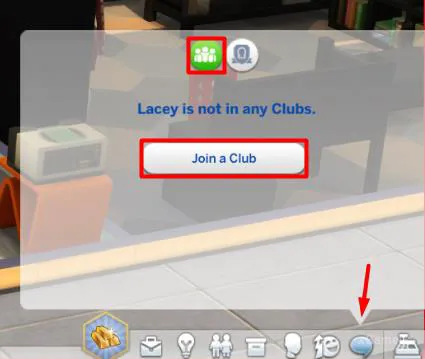 Rejoindre un club - Les Sims 4 : Vivre Ensemble