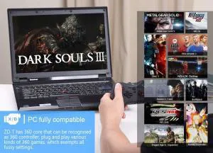 ZD T : manette de jeu - entièrement compatible PC