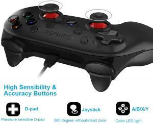 GameSir G3W - boutons haute sensibilité et précision