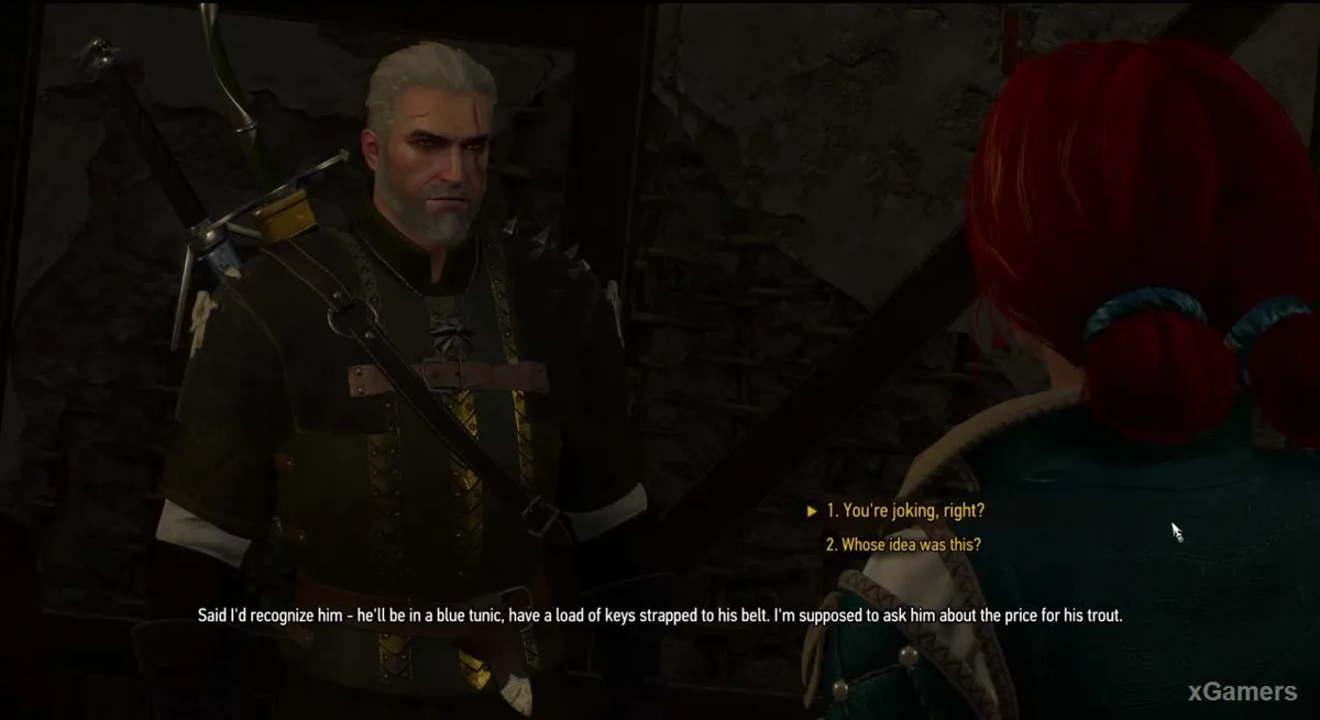 The Witcher 3, quête Question de vie ou de mort
