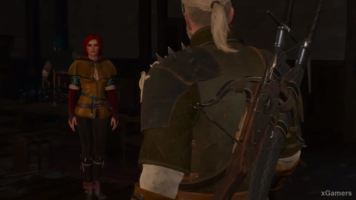 Rencontre avec Sigismund en compagnie de Triss