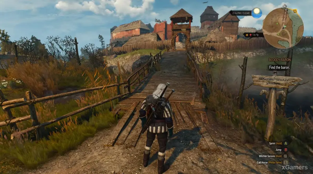 The Witcher 3 : quête « Le Baron Sanglant »