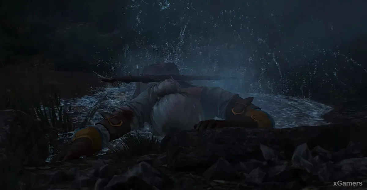 Ciri dans la quête : Le Roi des loups