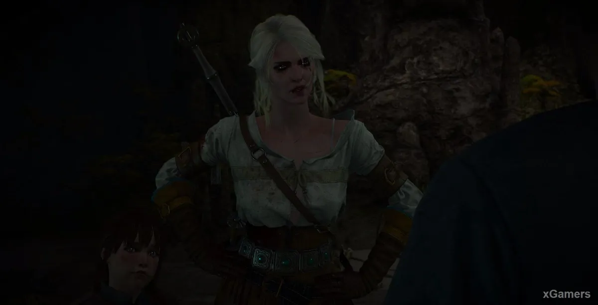 Ciri dans la quête : la Geste de Ciri