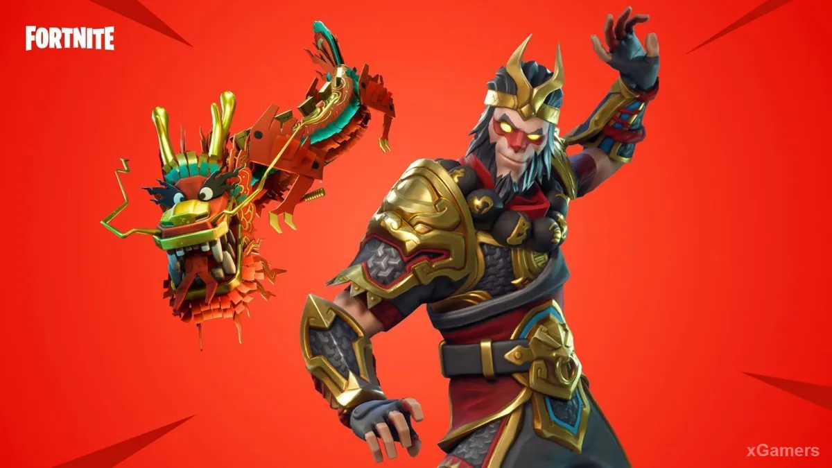 Le skin Wukong de Fortnite - Meilleurs skins de Fortnite