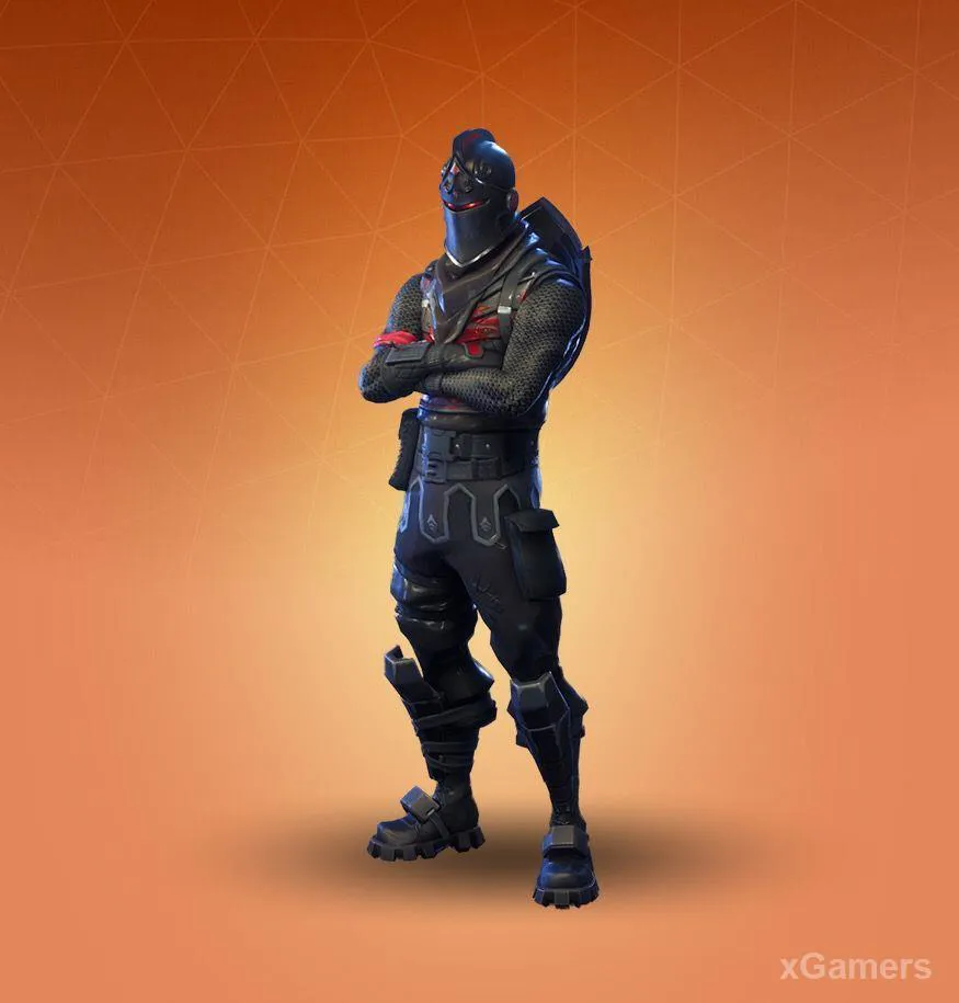Chevalier Noir - Meilleurs skins de Fortnite