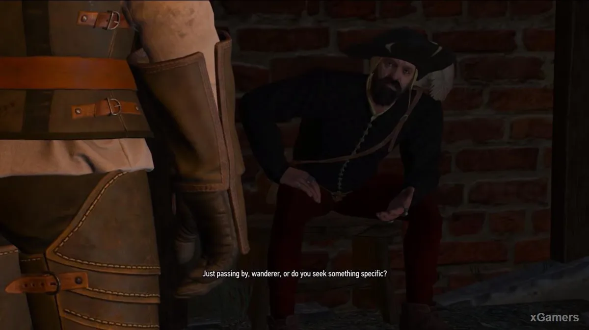 Rencontre entre Geralt et Rudolf de Jonkheer