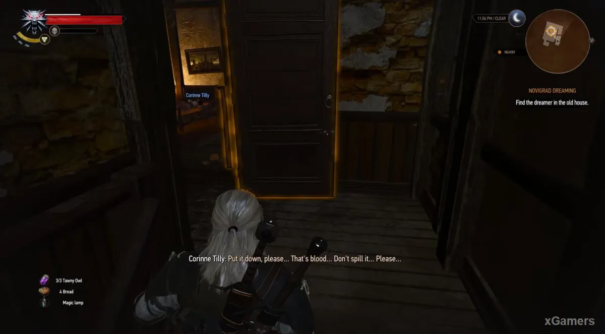 La quête «Rêves de Novigrad» dans The Witcher 3 